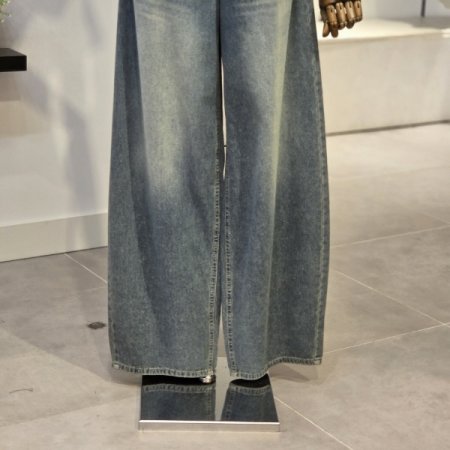 소피 와이드 데님 배기 팬츠