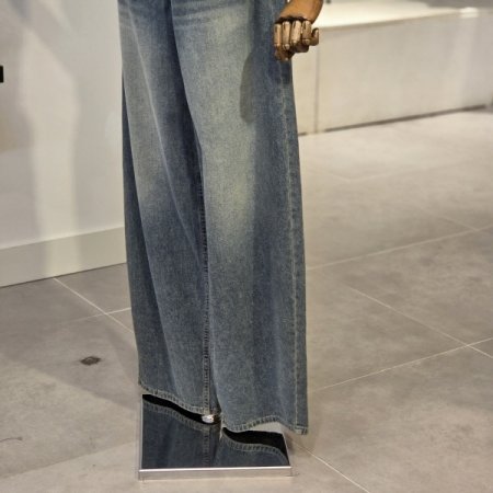 소피 와이드 데님 배기 팬츠