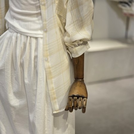 누리 스퀘어 체크 오버핏 남방