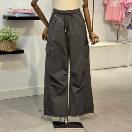 카고 핀턱 팬츠