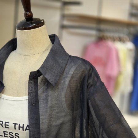 뒷 트임 단추 셔츠 세트