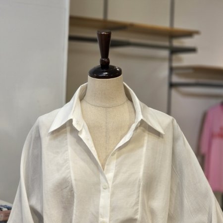 라인 리본 셔츠