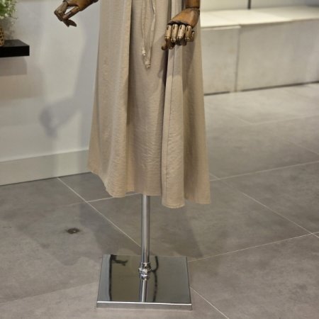 이중 끈 랩 스커트