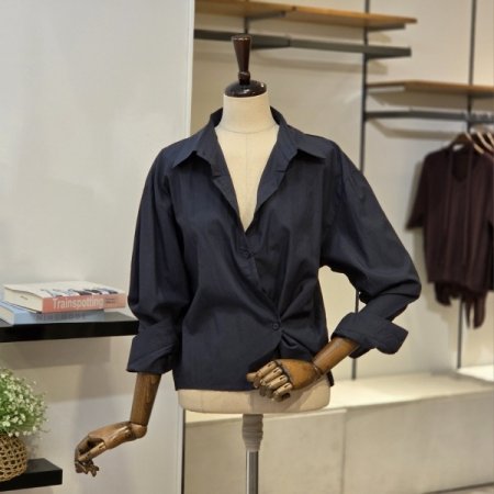 단가라 숄 SET 셔츠