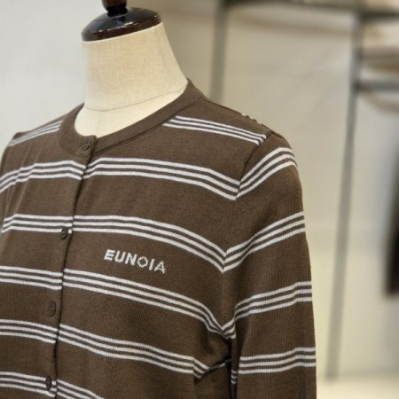 스트라이프 라운드 가디건