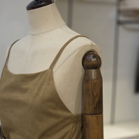 인조 스웨이드 뷔스티에