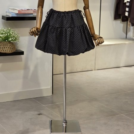 벌룬 미니 스커트