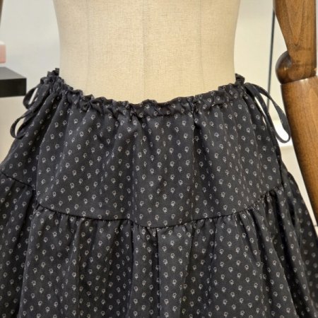 벌룬 미니 스커트