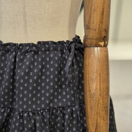 벌룬 미니 스커트