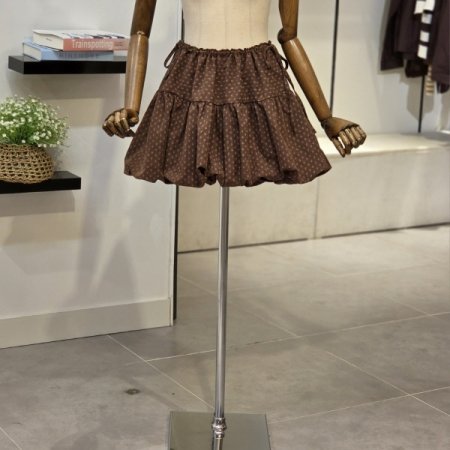 벌룬 미니 스커트