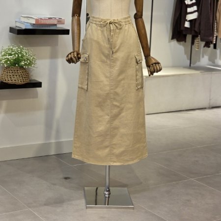 카코 H라인 밴딩 스커트