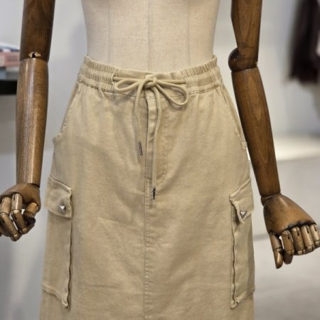 카코 H라인 밴딩 스커트