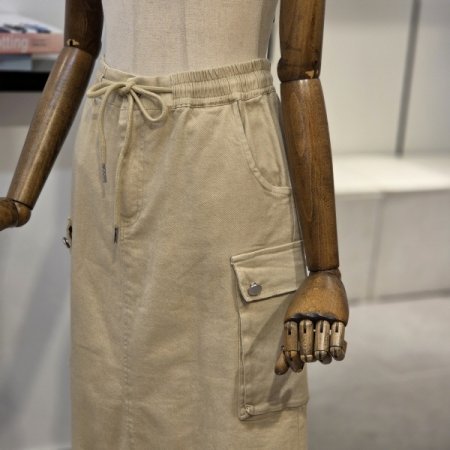 카코 H라인 밴딩 스커트