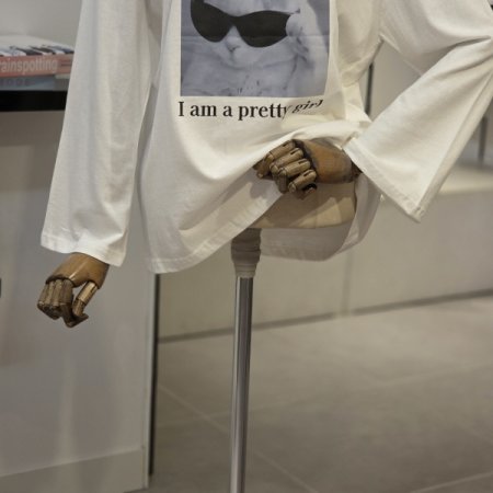 프리캣 프린팅 티셔츠