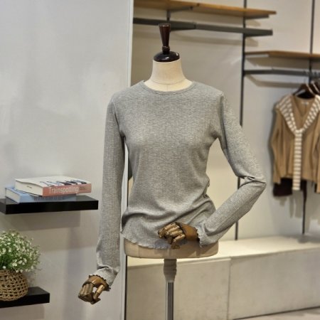 골지 프릴 티셔츠