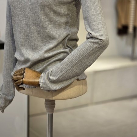 골지 프릴 티셔츠