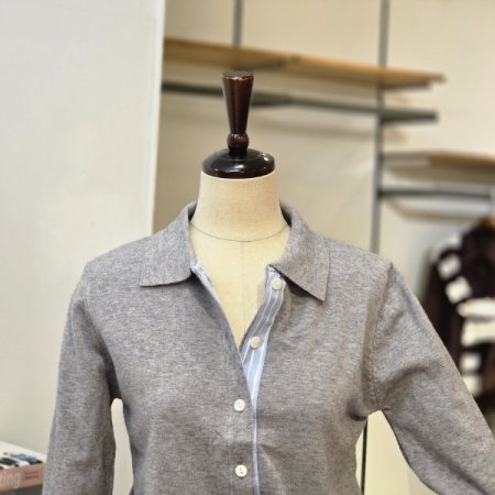 롤린 카라 니트 가디건