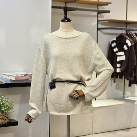 벨트 롱 니트 SET