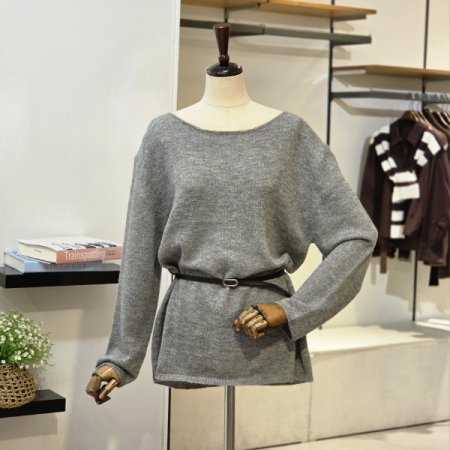 벨트 롱 니트 SET