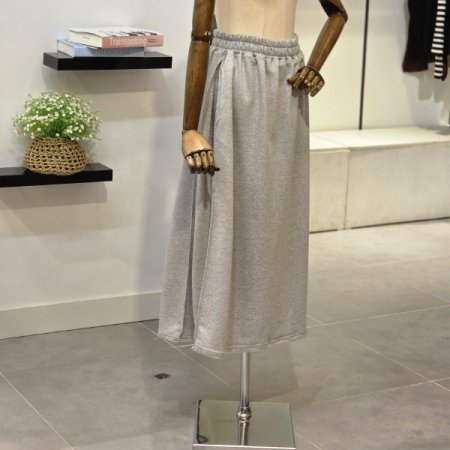 라인절개 트레이닝 스커트