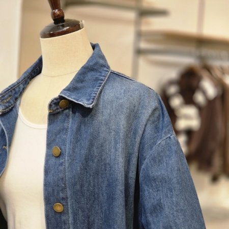 루즈핏 데님 자켓