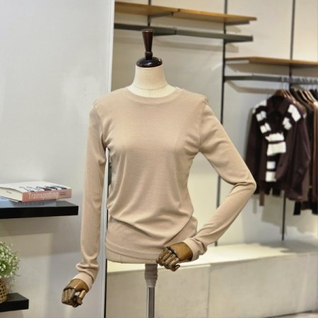 모달 라운드 슬림 티셔츠