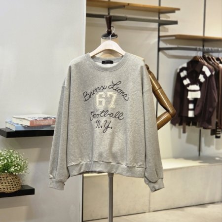 67 NY 레터링 맨투맨