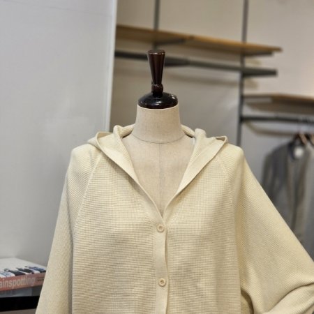 가오리핏 후디 가디건