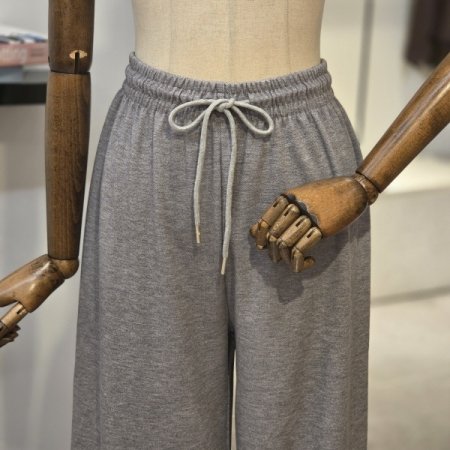 허리스트링 와이드 팬츠