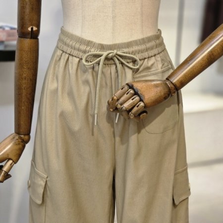 포켓 버튼 카고 팬츠