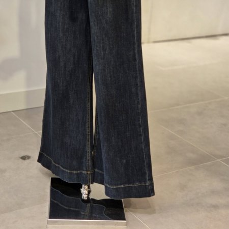 진청 와이드 데님 팬츠