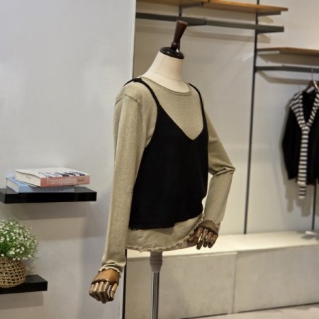 리본 뷔스티에 SET