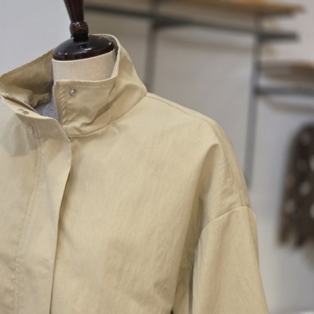 하이넥 블루종 점퍼