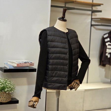 컬러웨이 경량 다운조끼(+파우치)