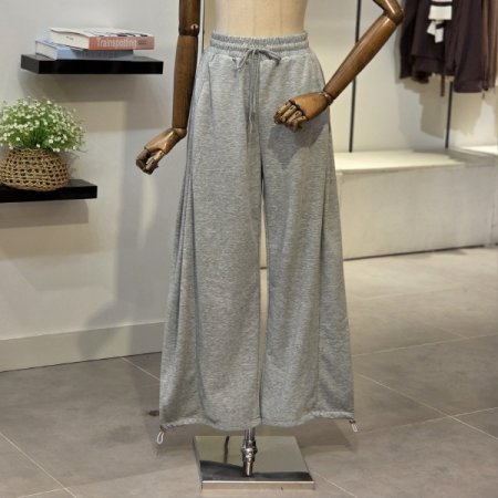 슬릿 와이드 팬츠