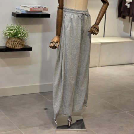 슬릿 와이드 팬츠