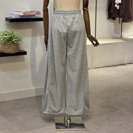 슬릿 와이드 팬츠