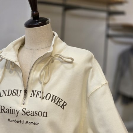 스트링 반집업 맨투맨