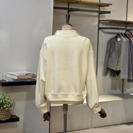 스트링 반집업 맨투맨