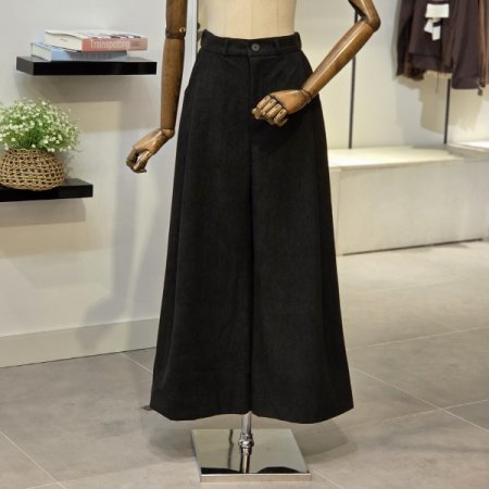 겹주름 와이드 팬츠