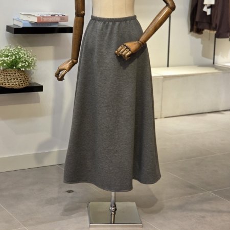 밴딩 에이라인 스커트