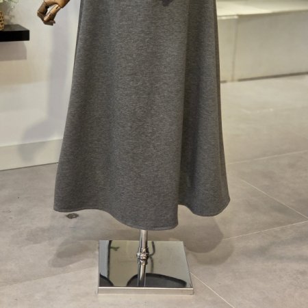 밴딩 에이라인 스커트