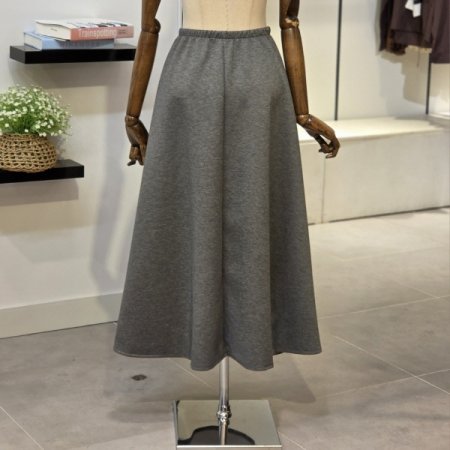 밴딩 에이라인 스커트