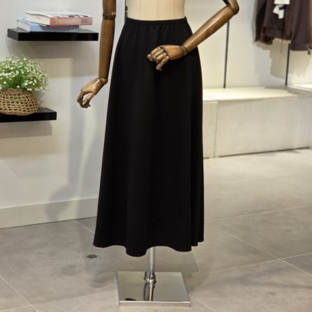 밴딩 에이라인 스커트