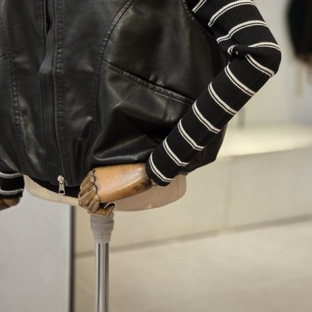 레더 조끼 가방 세트