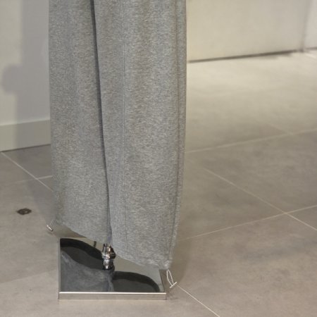 배색 밴딩 와이드 팬츠