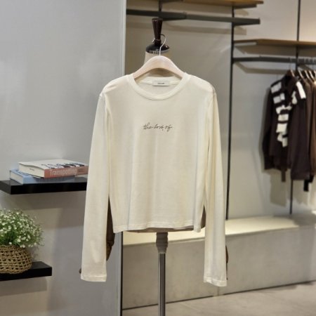 러브오프 뷔스티에 티셔츠 세트