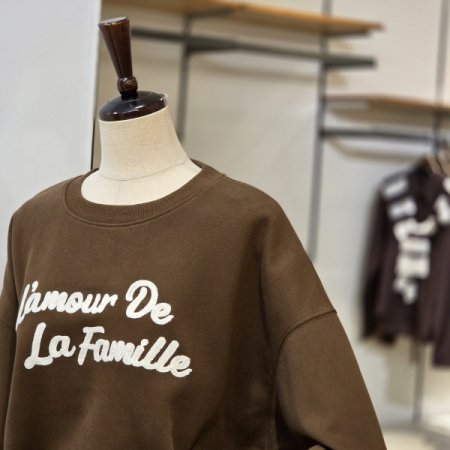 라펠 크롭 맨투맨