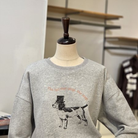 큐티도그 맨투맨