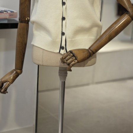 브이넥 라인 니트 조끼